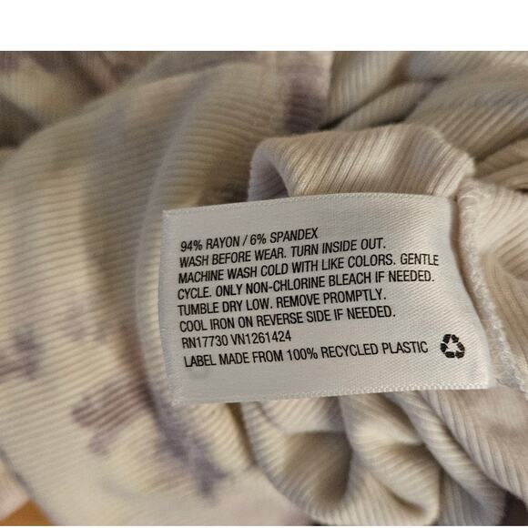 Art‎ Class Girl's Size M (7/8) Purple, Pink, and Cream Tie-Dye Faux Wrap Top - Picture 3 of 5